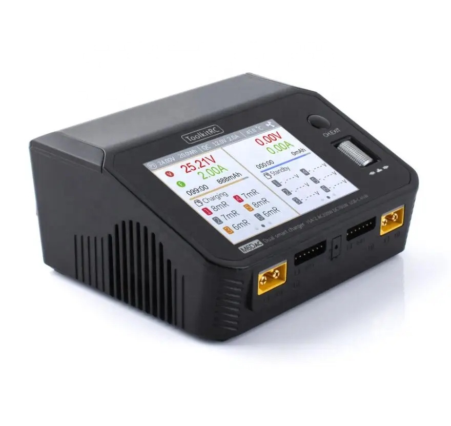 เครื่องชาร์จแบตเตอรี่ลิโพอัจฉร - Toolkitrc M6Dac Smart Charger บทวิจารณ์และราคา